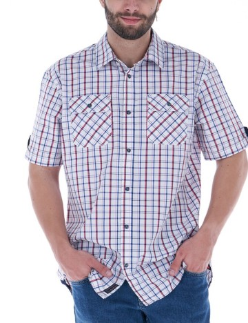 Cămașă cu m&acirc;necă scurtă Lee Cooper, mix culori