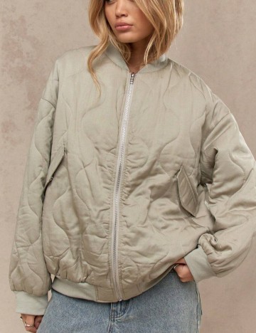 Jachetă Shein Missguided, verde