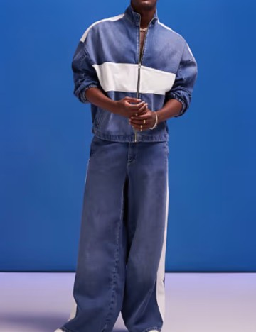 Geacă de blugi ASOS, albastru