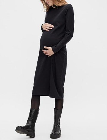 Rochie midi Mamalicious, negru