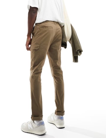 Pantaloni ASOS, kaki