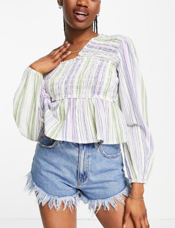 Cămașă ASOS, mix culori