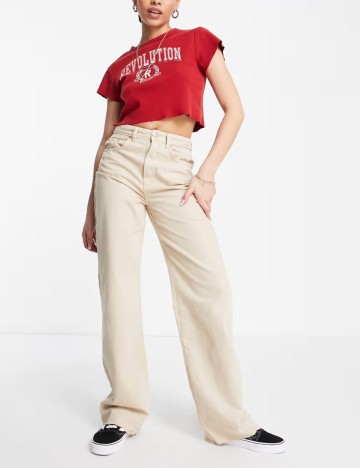 Jeans ASOS, bej