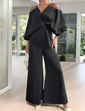 Salopetă lungă Shein, negru