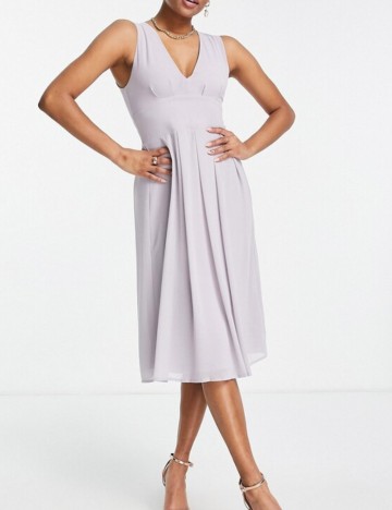 Rochie midi TFNC, mov