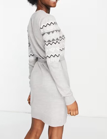 Rochie mini BRAVE SOUL, gri