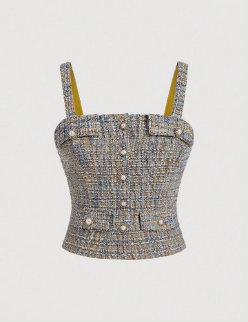 Top Shein Curve+, mix culori