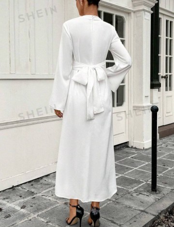 Rochie maxi Shein, alb