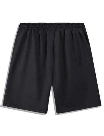 Pantaloni scurți Shein, negru