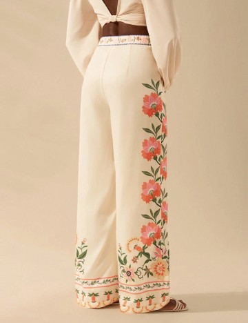 Pantaloni Shein, crem