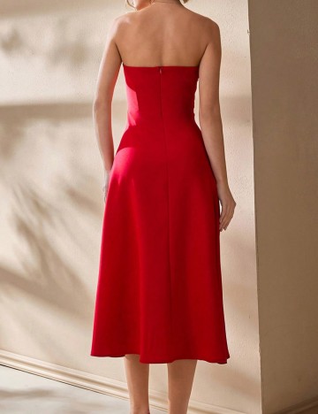 Rochie midi Shein, roșu