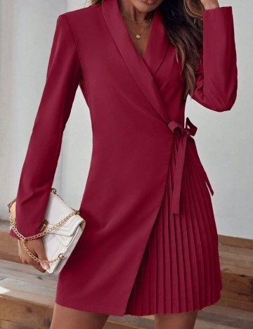 Rochie mini Shein Emery Rose, vișiniu