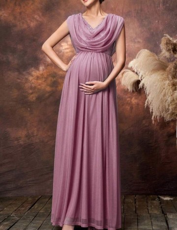 Rochie maxi Shein, roz