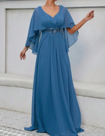 Rochie maxi Shein, albastru