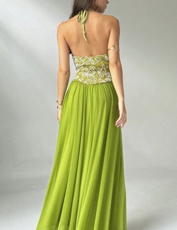 Rochie maxi Shein, verde
