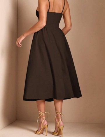 Rochie midi Shein, maro