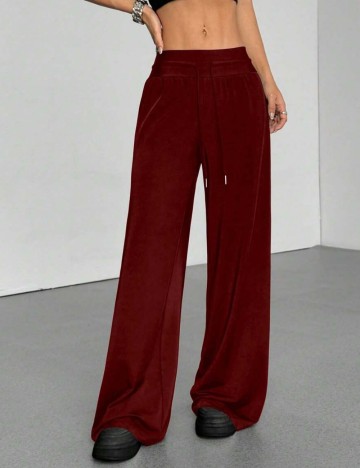 Pantaloni Shein, vișiniu