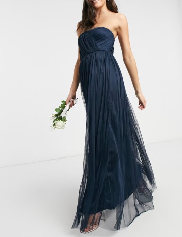 Rochie maxi Anaya, bleumarin