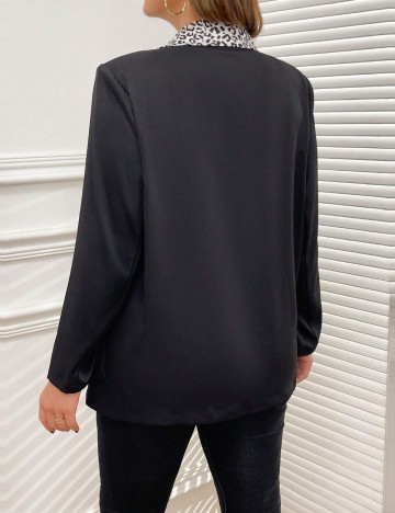 Sacou Shein Curve+, negru