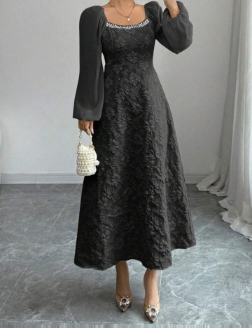 Rochie midi Shein, negru