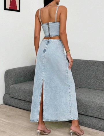 Compleu Shein, albastru