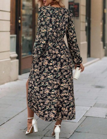 Rochie midi Shein, mix culori