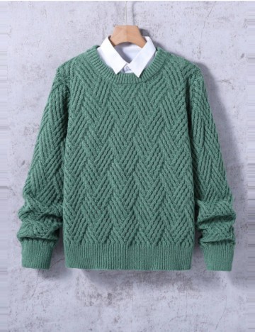 Pulover Shein, verde