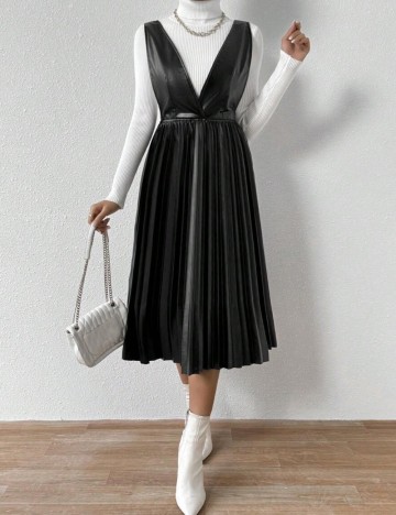 Rochie midi Shein, negru