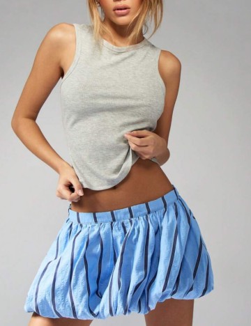 Fustă mini Shein Missguided, albastru