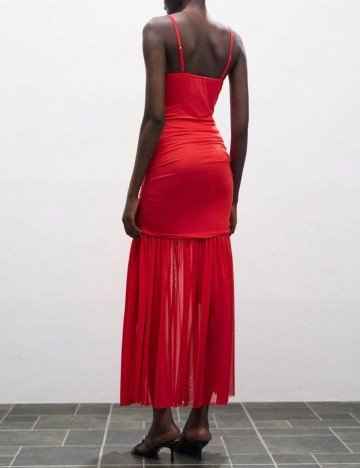 Rochie maxi Shein, roșu