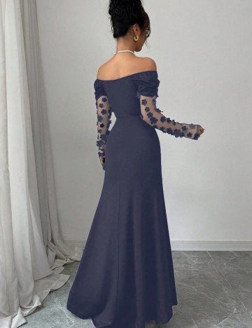 Rochie maxi Shein, albastru