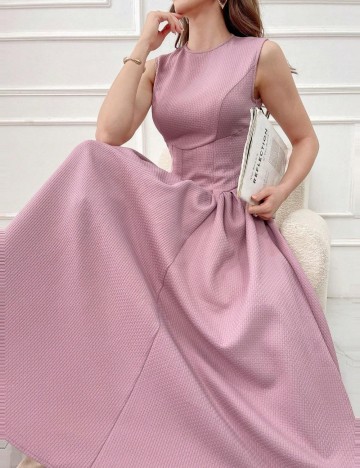 Rochie midi Shein, roz