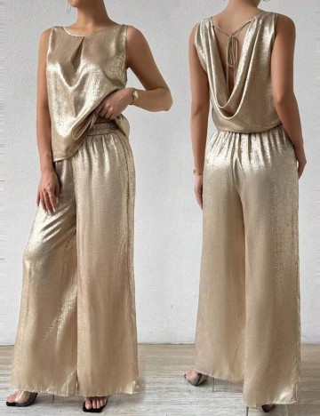 Compleu Shein, auriu