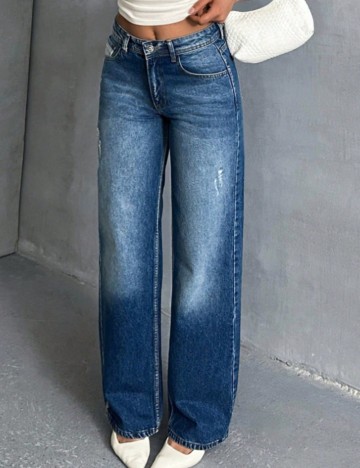 Jeans Shein, albastru