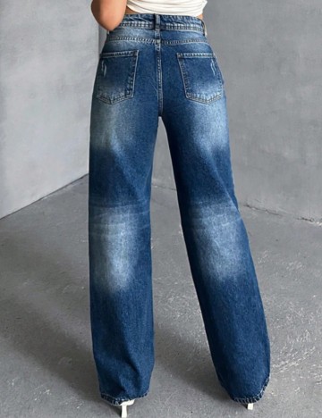 Jeans Shein, albastru