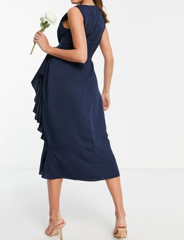 Rochie midi Maya Deluxe, bleumarin