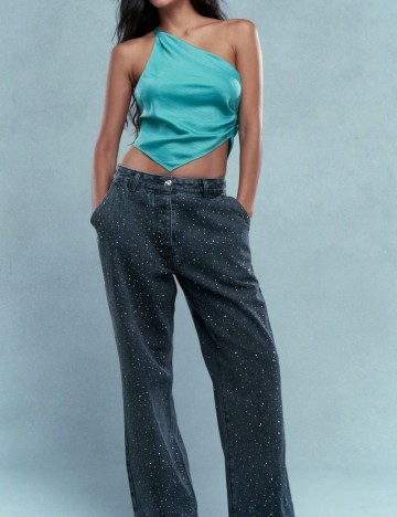 Top Shein Missguided, verde