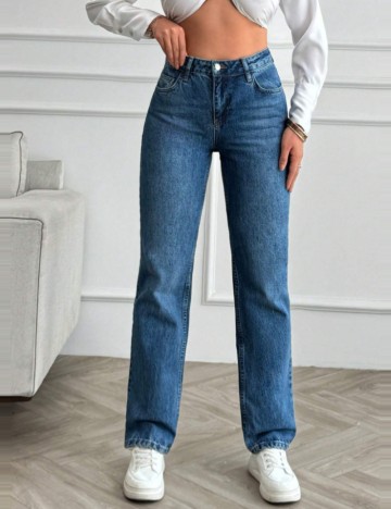 Jeans Shein, albastru