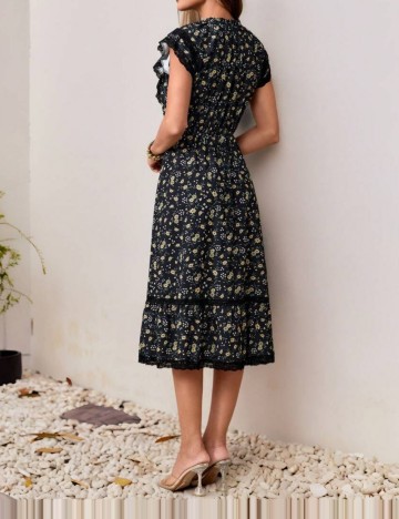 Rochie midi Shein, mix culori