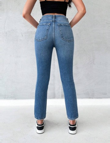 Jeans Shein, albastru