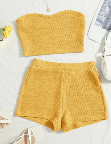 Compleu Shein, galben