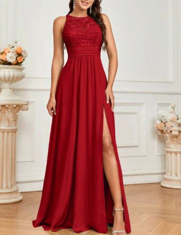 Rochie maxi Shein, roșu