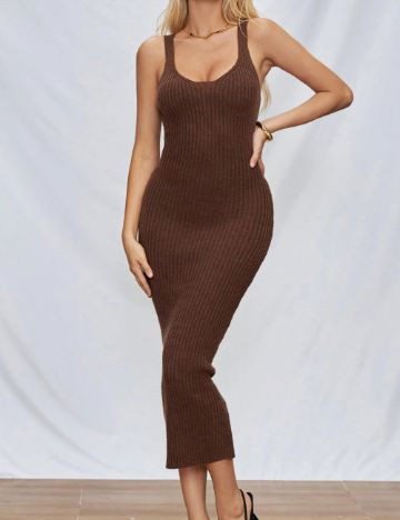 Rochie midi Shein, maro