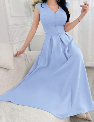 Rochie midi Shein, albastru