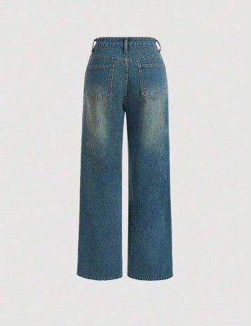 Jeans Shein, albastru