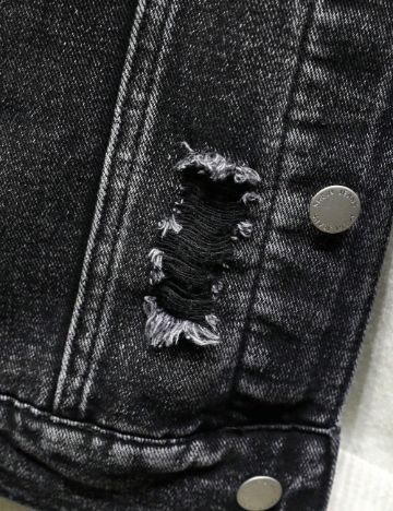 Jachetă De Blugi Shein, negru