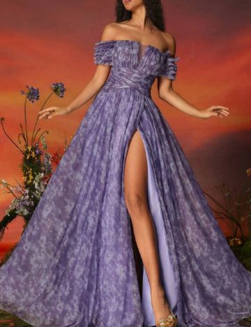 Rochie de ocazie Shein, mov