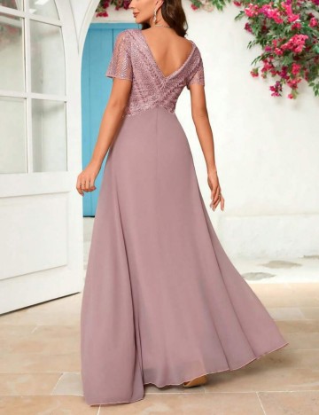 Rochie maxi Shein, roz