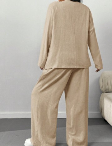 Compleu Shein Curve+, bej