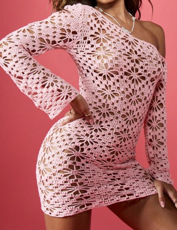 Rochie mini Shein Missguided, roz